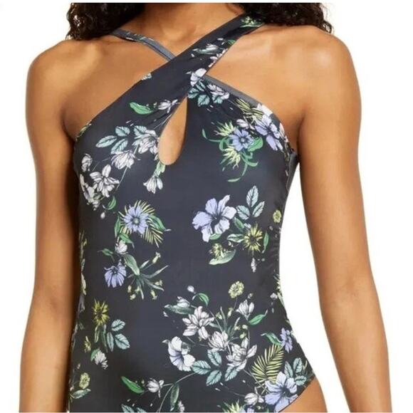 NWT AFMR Celyn Sleeveless Spring Noir Bouquet Bodysuit – Sz XS - Picture 2 of 9
